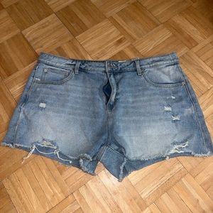 Missoni for Target Blue Jean Shorts Cut-Off Style
